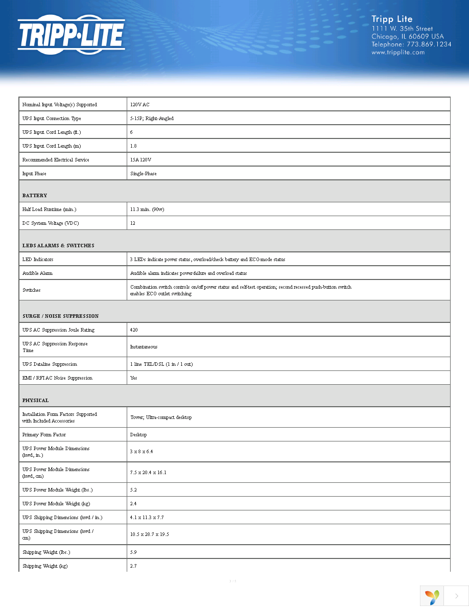 ECO350UPS Page 3