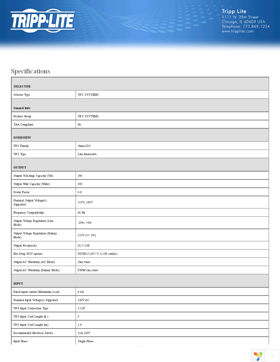 OMNI500ISO Page 2