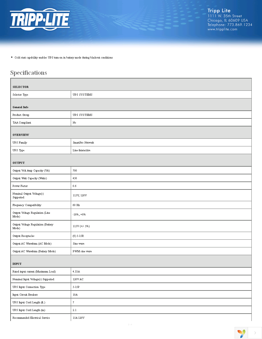 SMART700SER Page 2