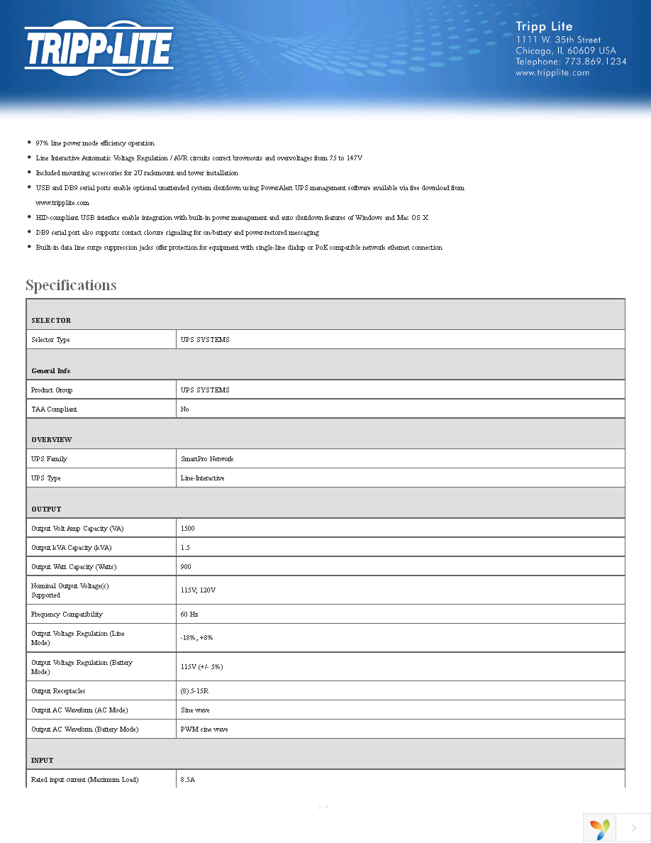 SMART1500LCDXL Page 2