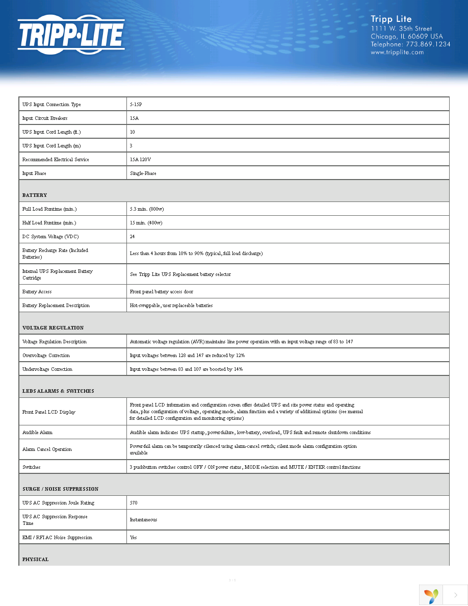 SMART1000RM2U Page 3