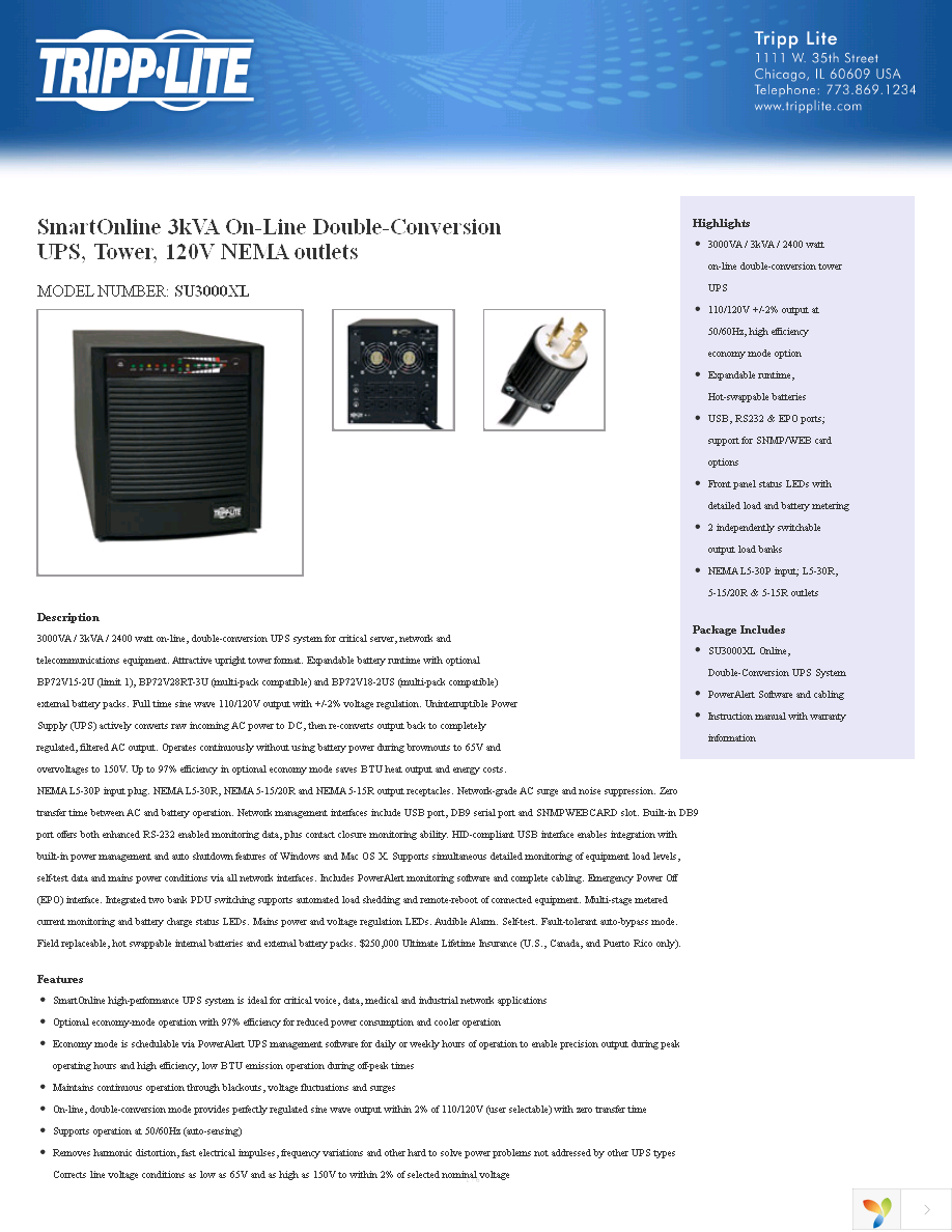 SU3000XL Page 1