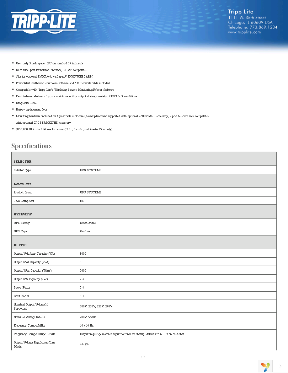 SU3000RTXL3UHV Page 2