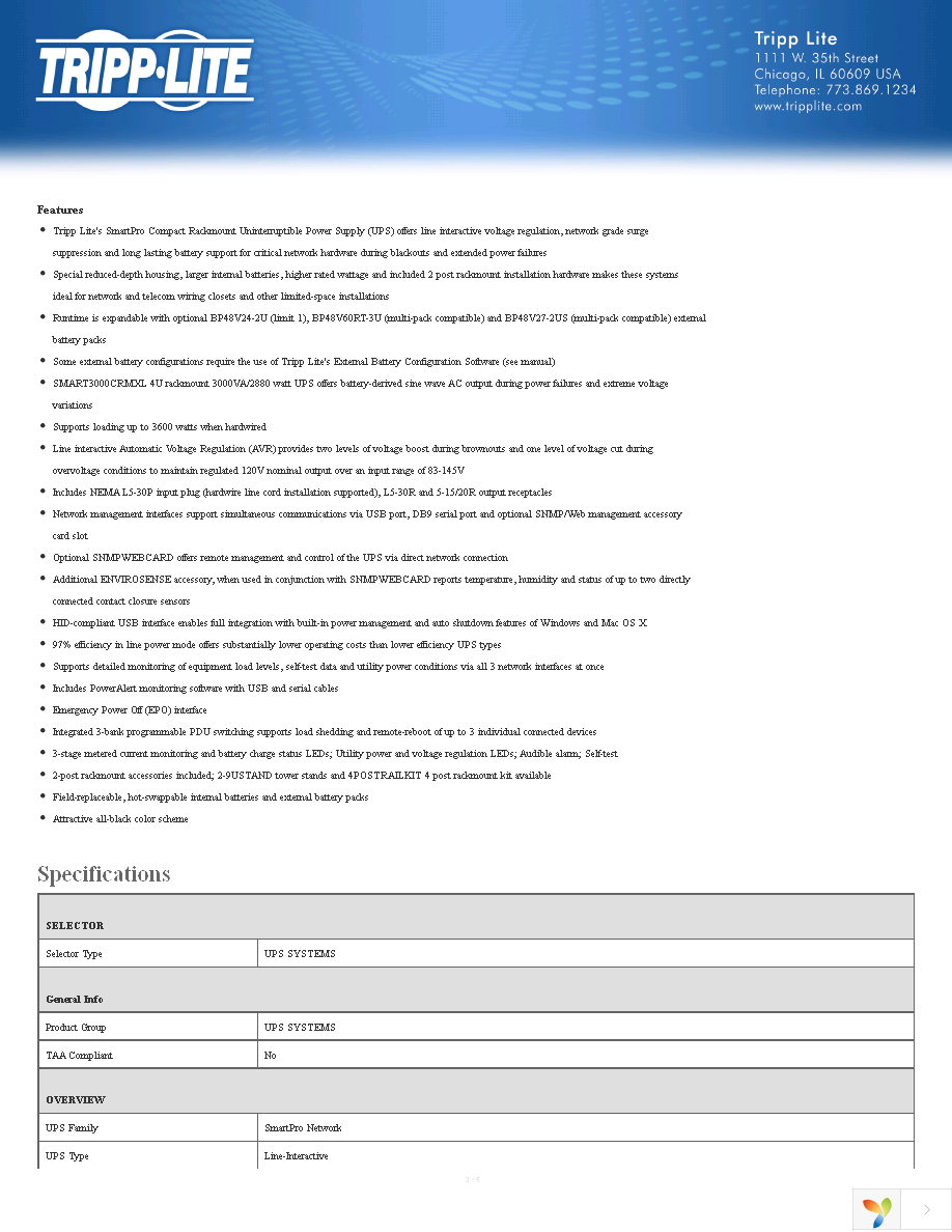 SMART3000CRMXL Page 2