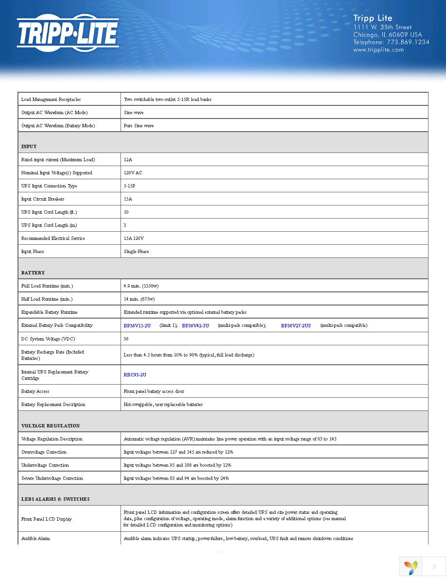 SMART1500RMXLN Page 3