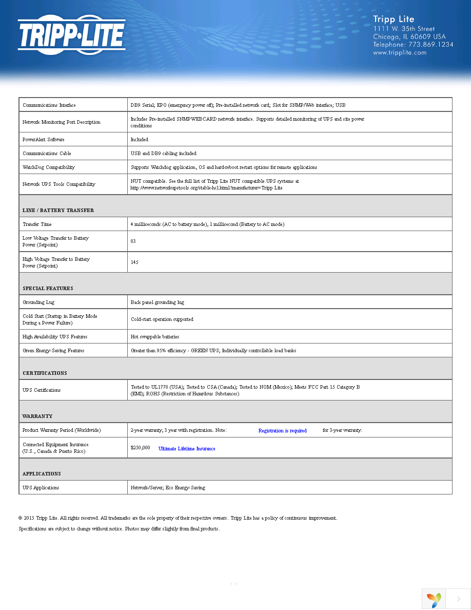 SMART1500RMXLN Page 5