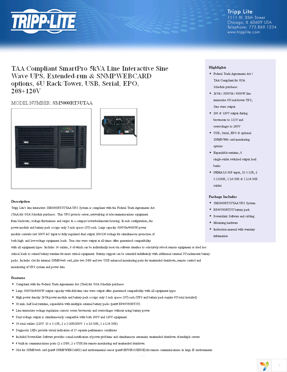 SM5000RT3UTAA Page 1