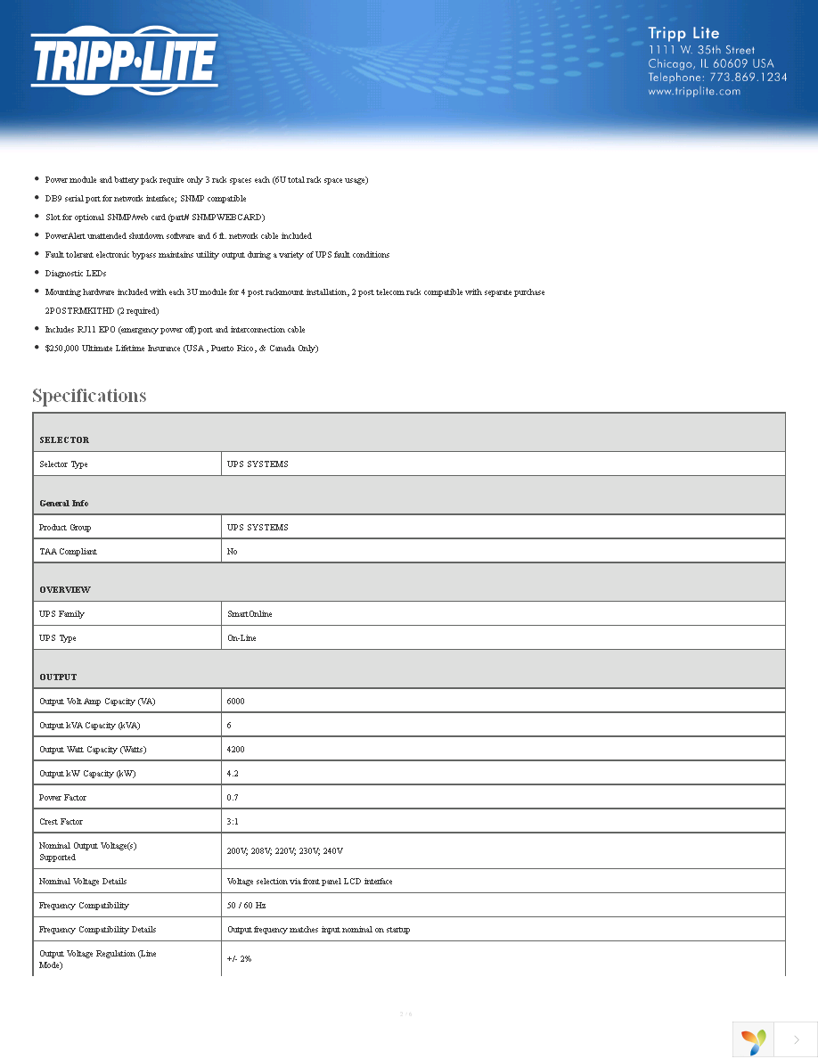 SU6000RT3UHV Page 2