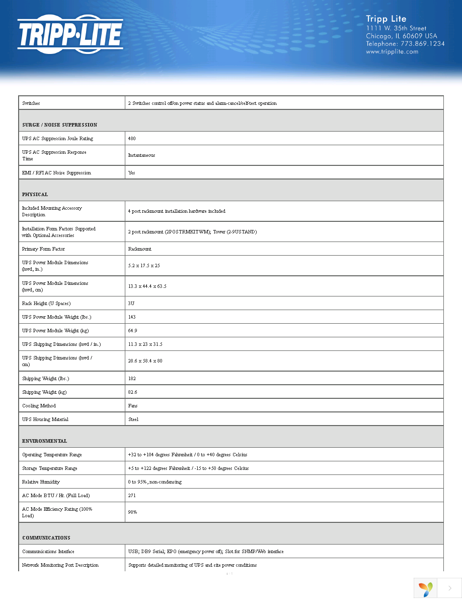 SMX5000XLRT3U Page 4