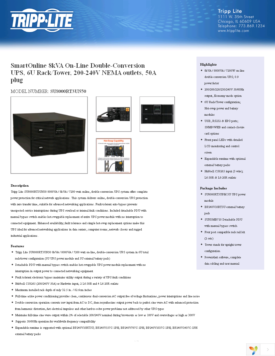 SU8000RT3UN50 Page 1