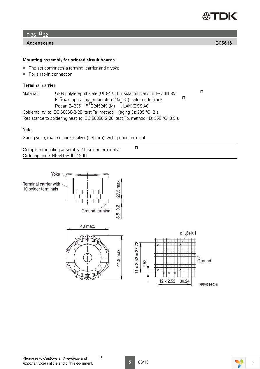 B65612BT1 Page 5