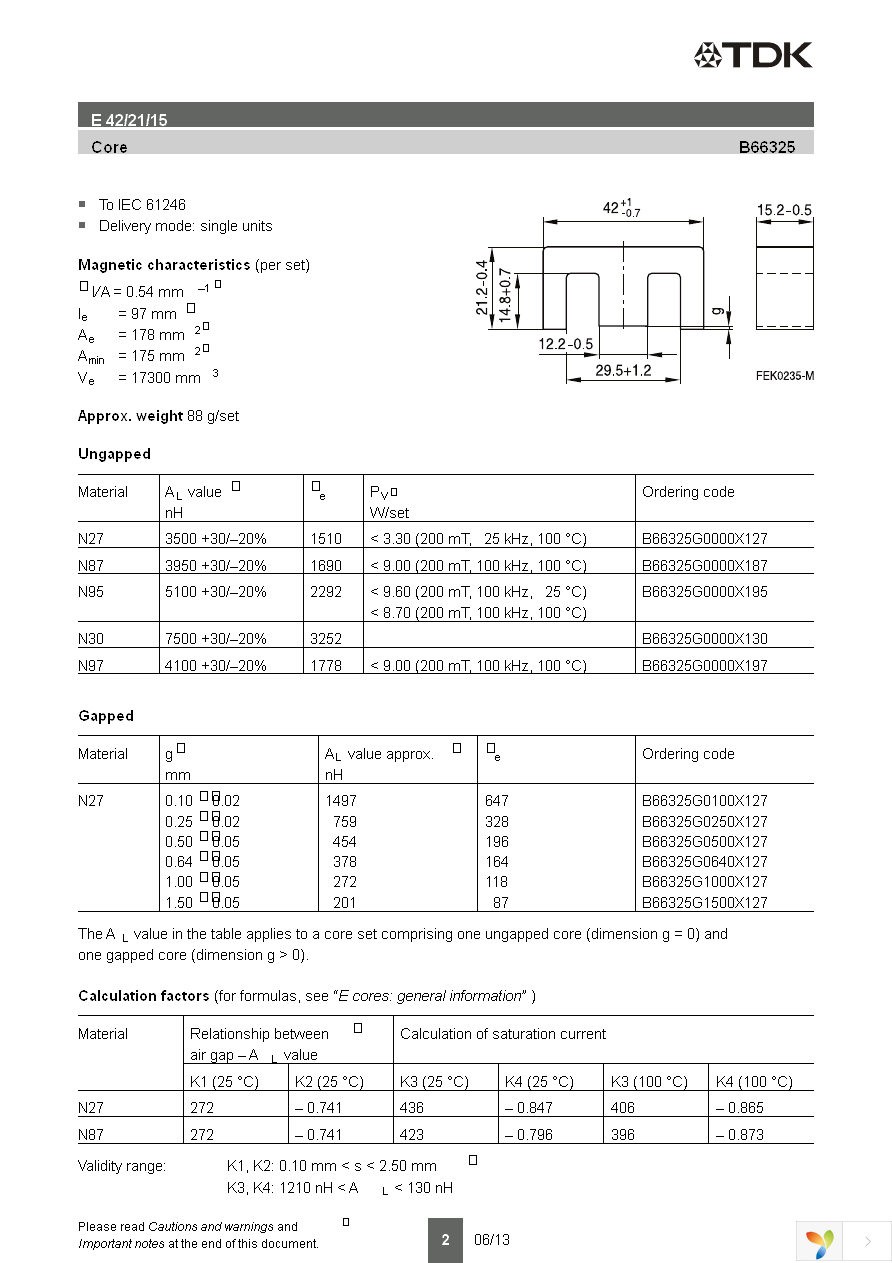 B66325GX187 Page 2