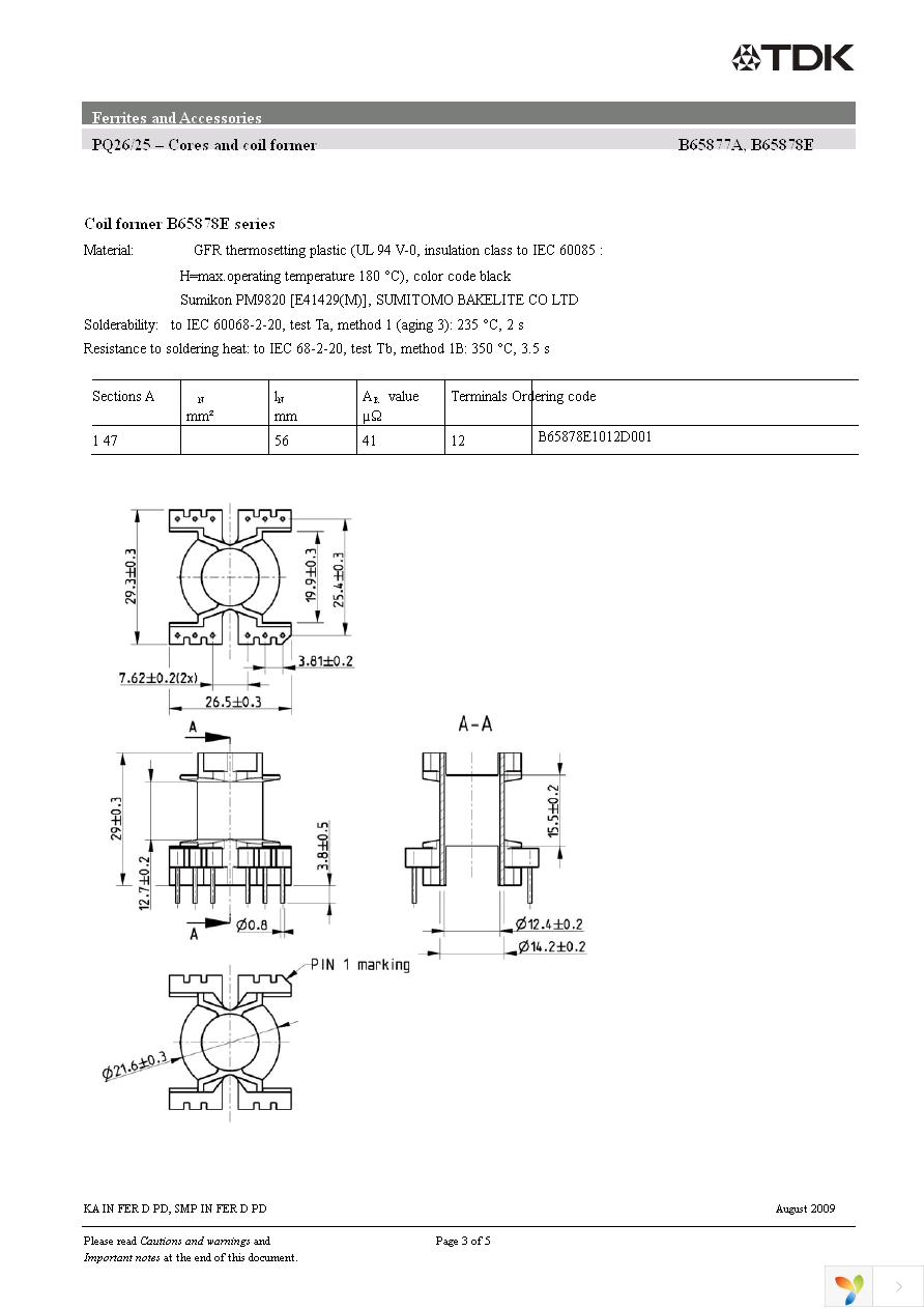 B65807J250A87 Page 3