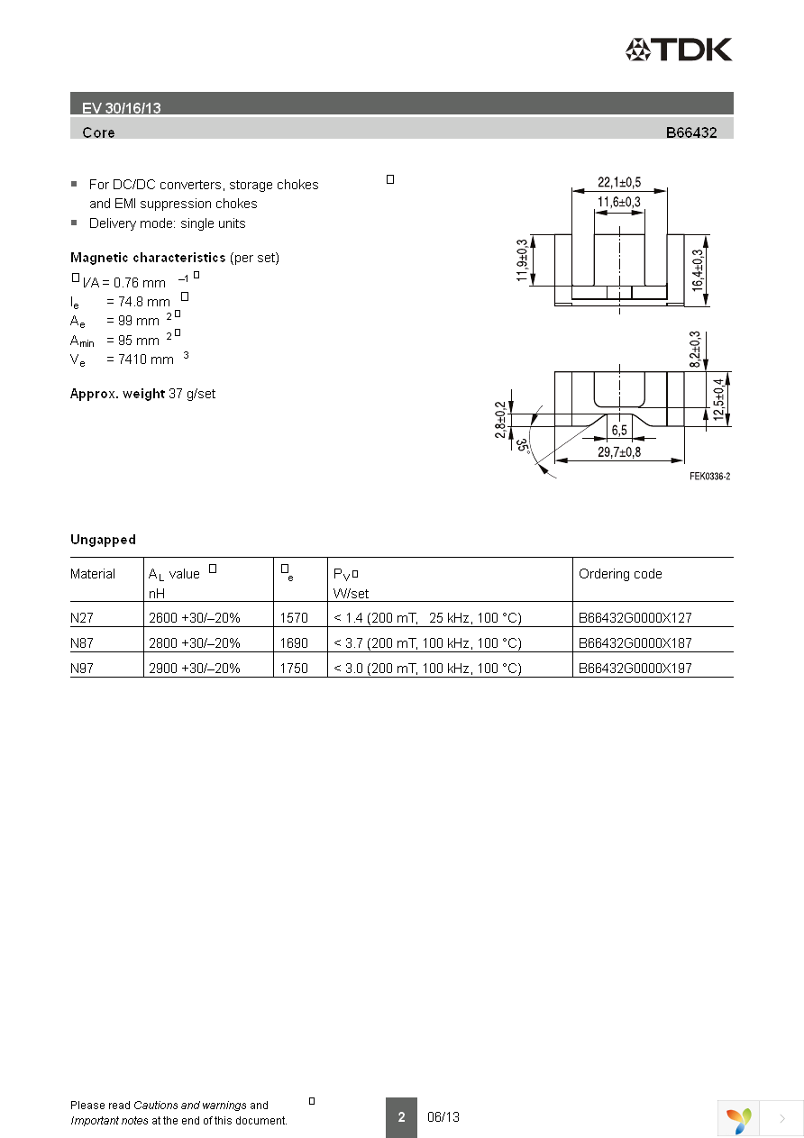 B66432GX187 Page 2