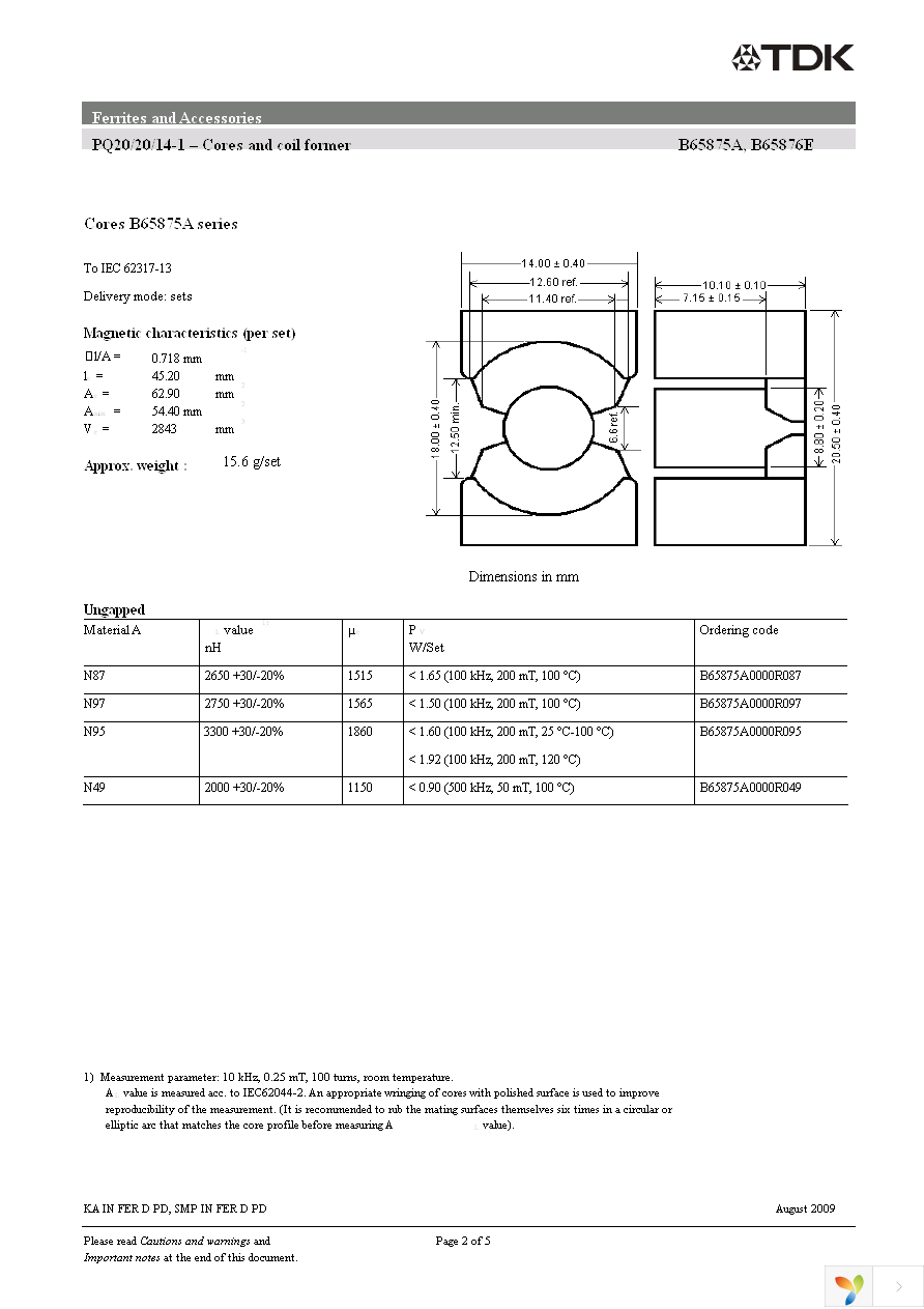 B65875AR87 Page 2