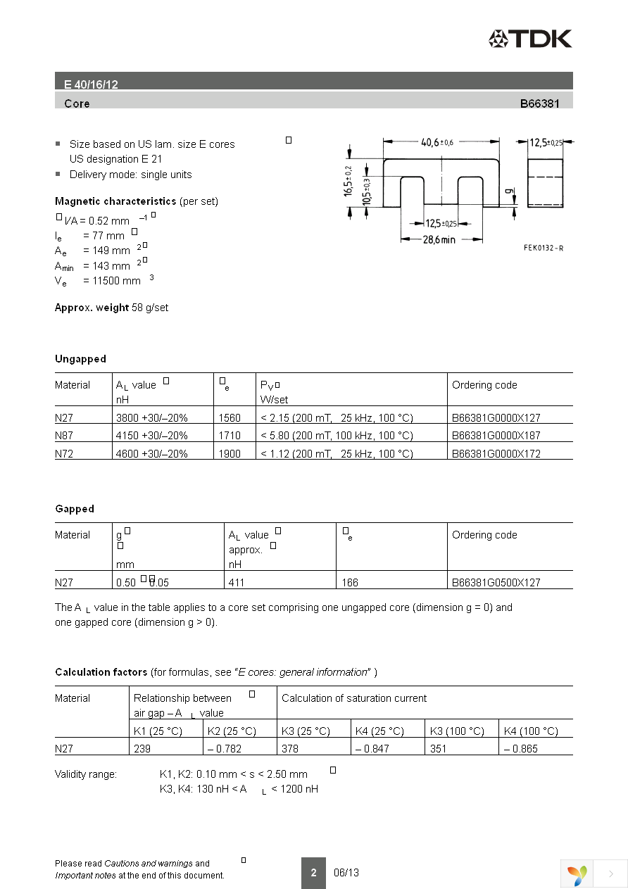 B66381GX127 Page 2