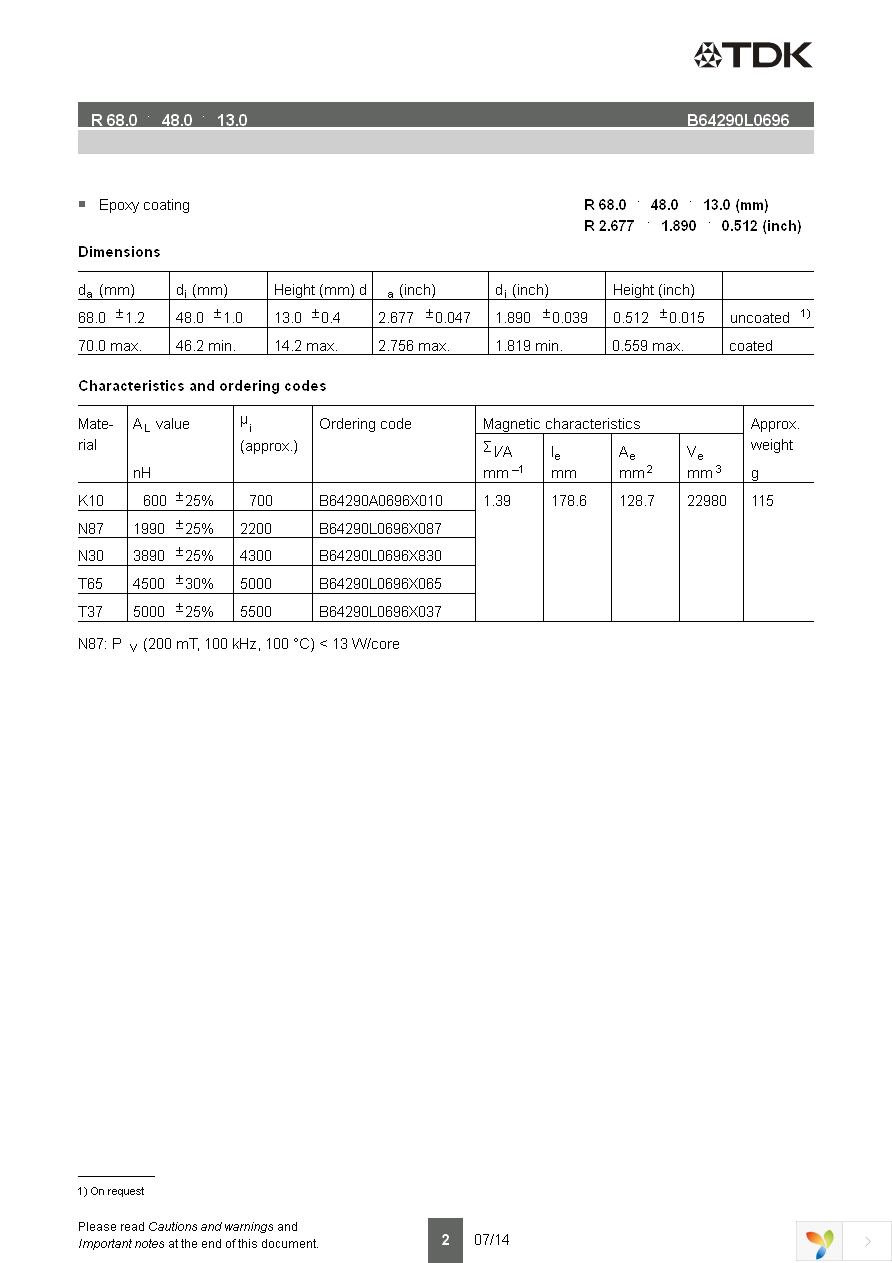 B64290L696X65 Page 2