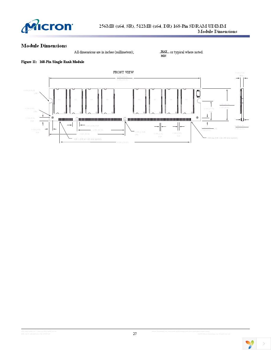 MT8LSDT3264AY-133G1 Page 27