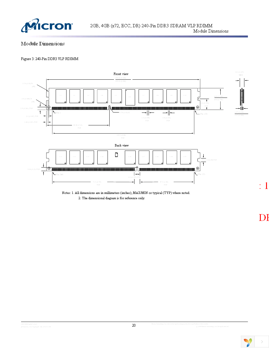 MT18JDF51272PDZ-1G6K1 Page 20