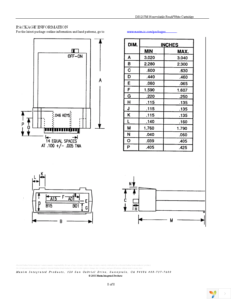 DS1217M-2-25 Page 8