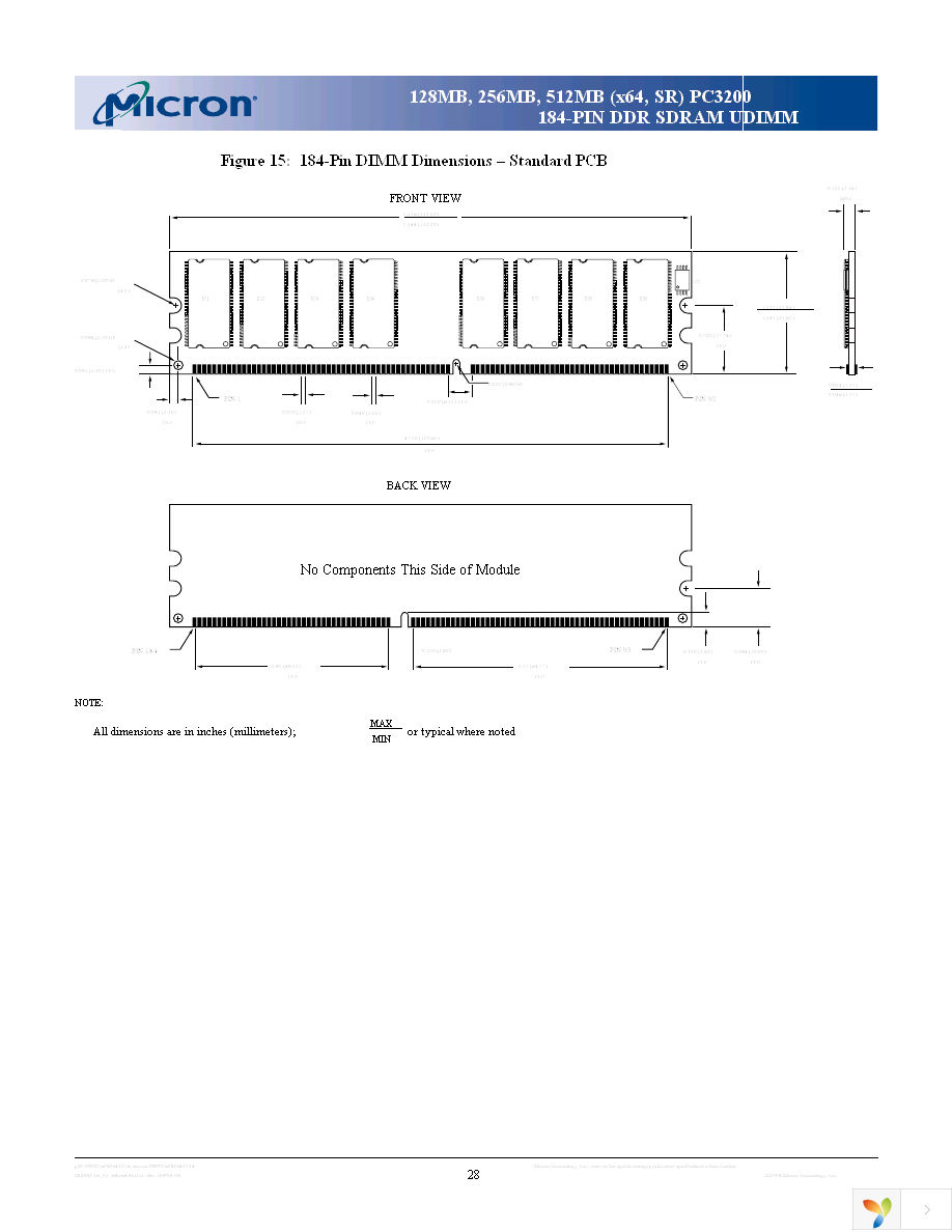 MT4VDDT1664AG-335F3 Page 28