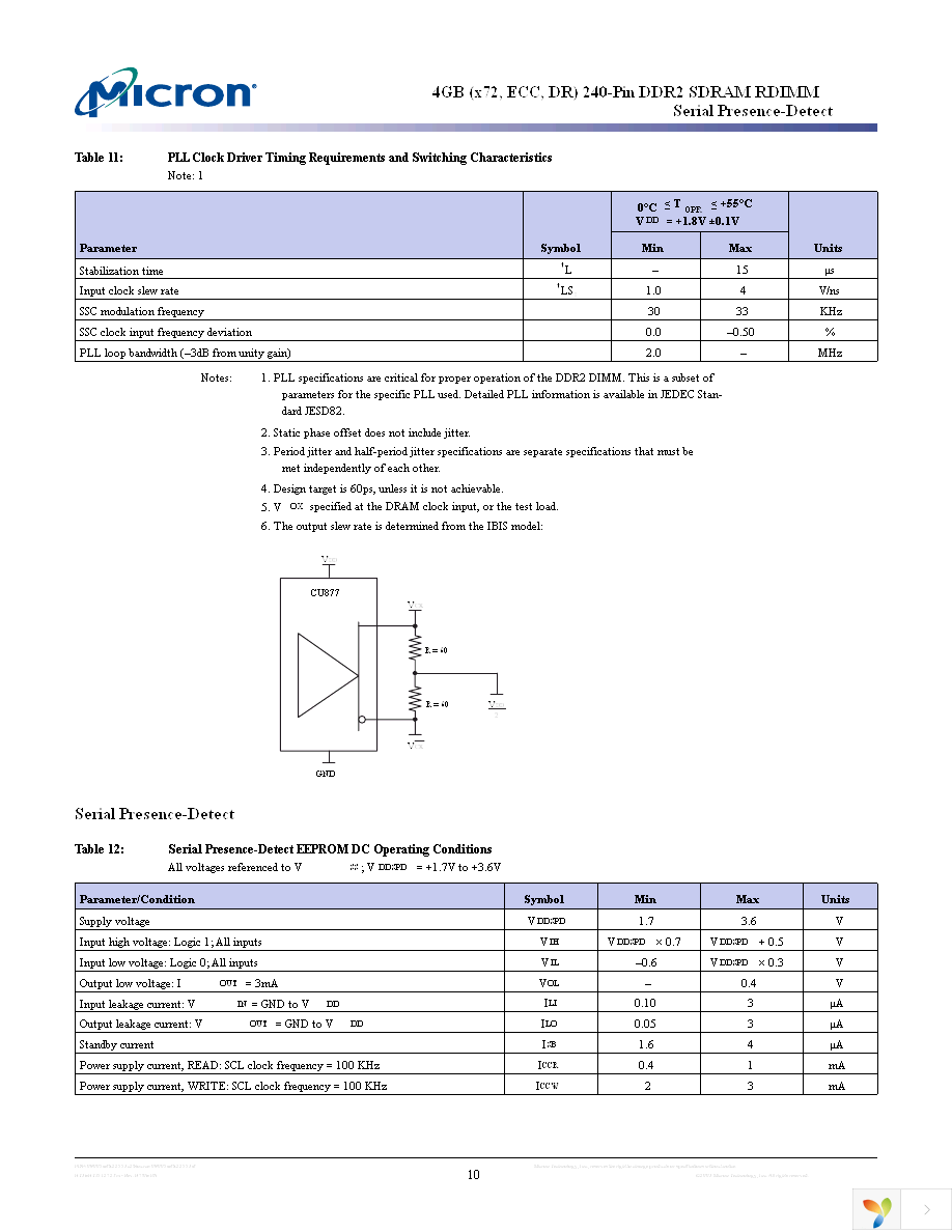 MT36HTJ51272Y-40EA2 Page 10