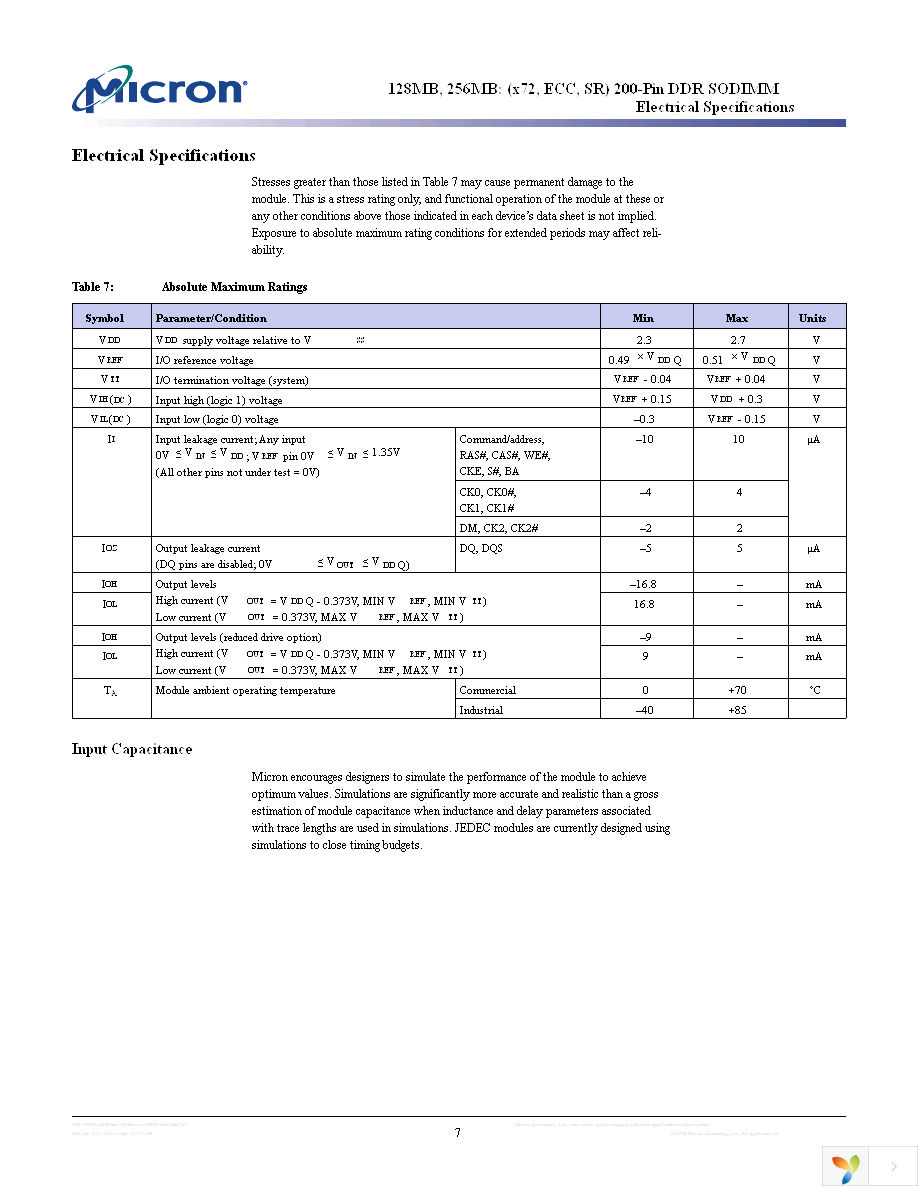 MT5VDDT3272HG-335F2 Page 7