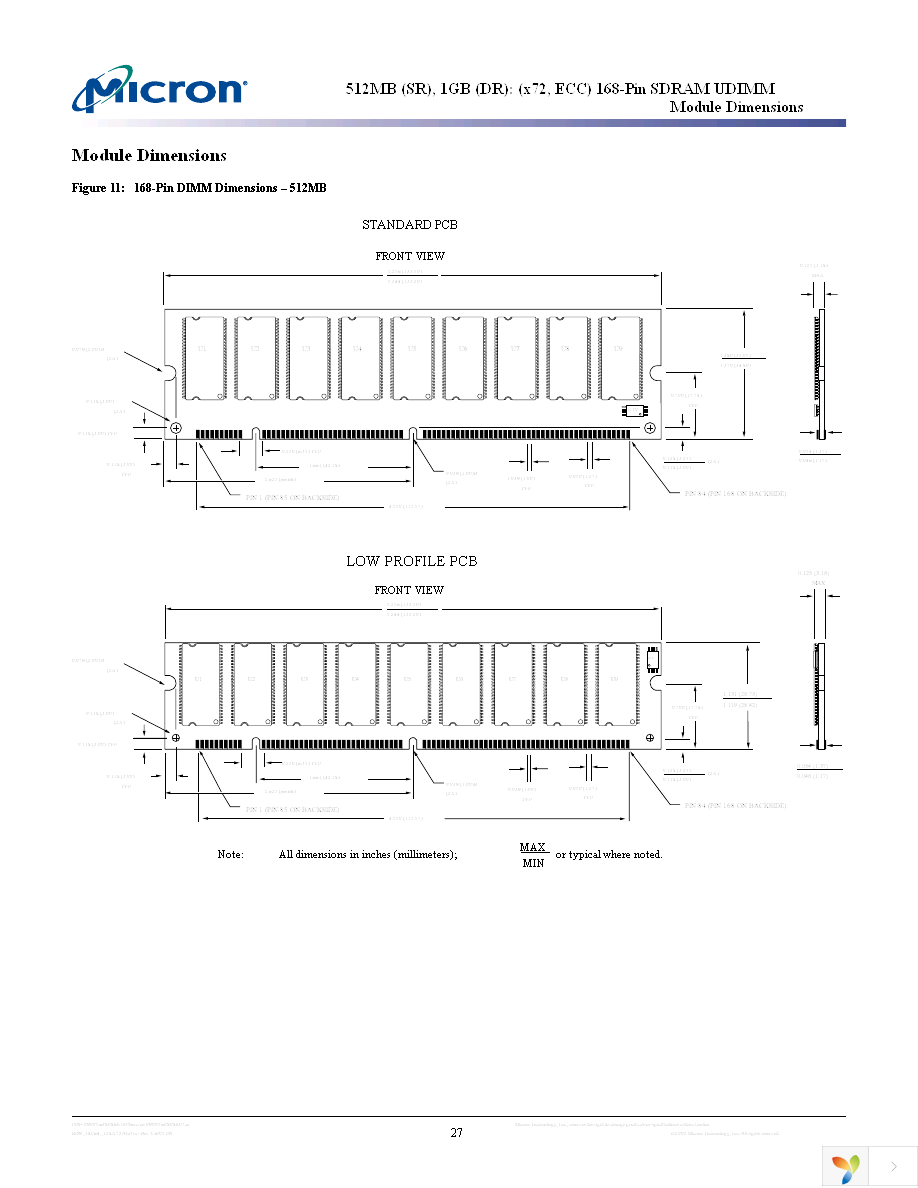 MT18LSDT12872AG-133C1 Page 27