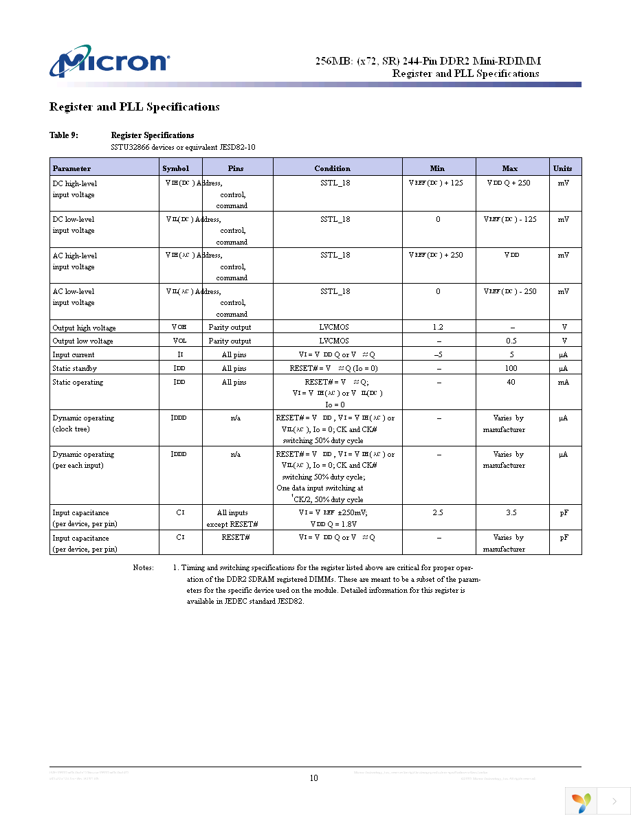 MT5HTF3272PKY-53EB1 Page 10