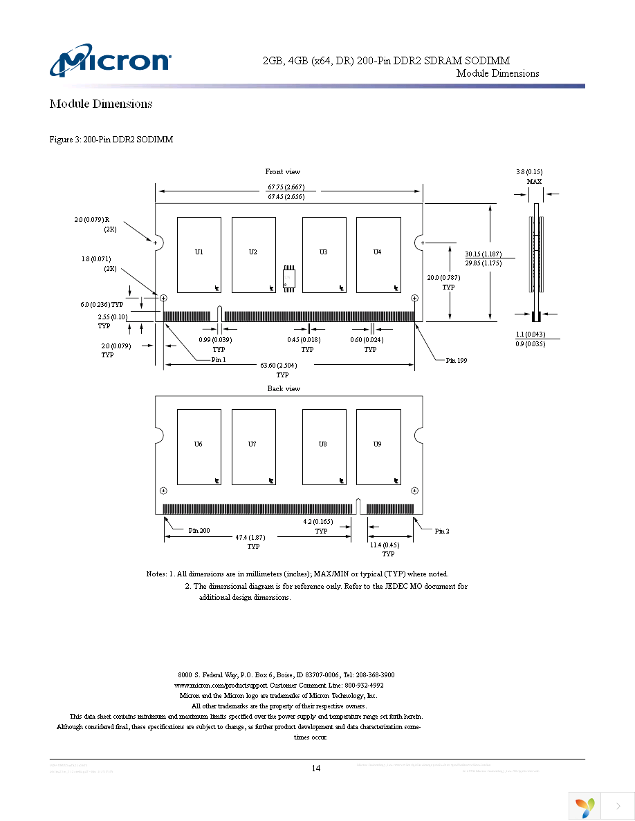 MT16HTS51264HY-667A1 Page 14