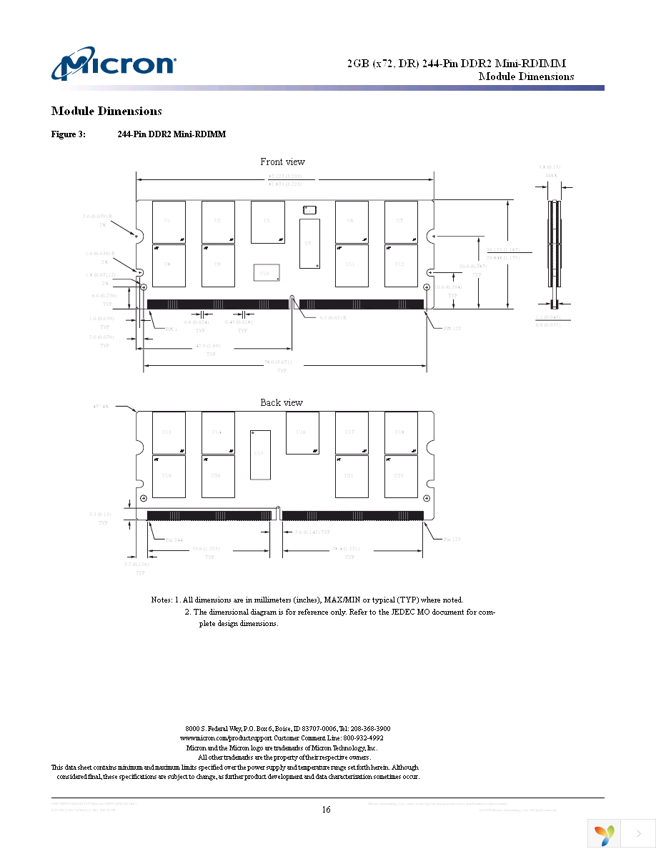 MT18HTF25672PKZ-667H1 Page 16