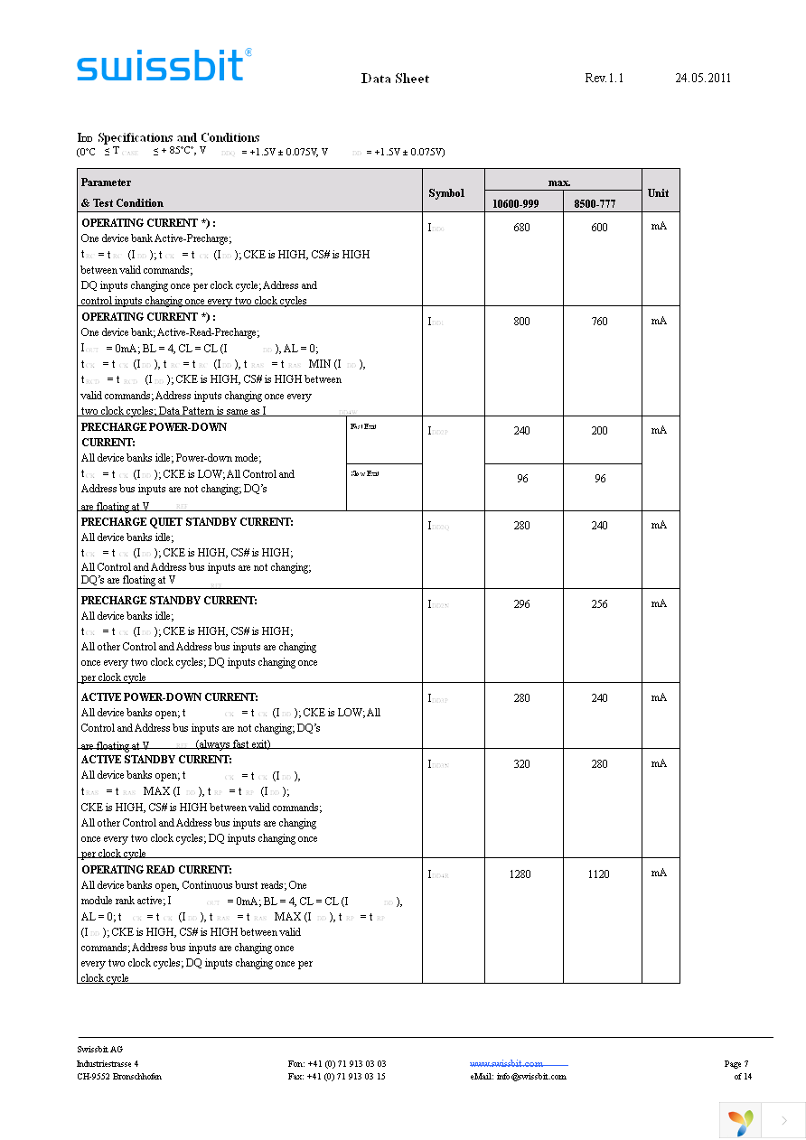 SGU02G64A1BD1MT-CCR Page 7