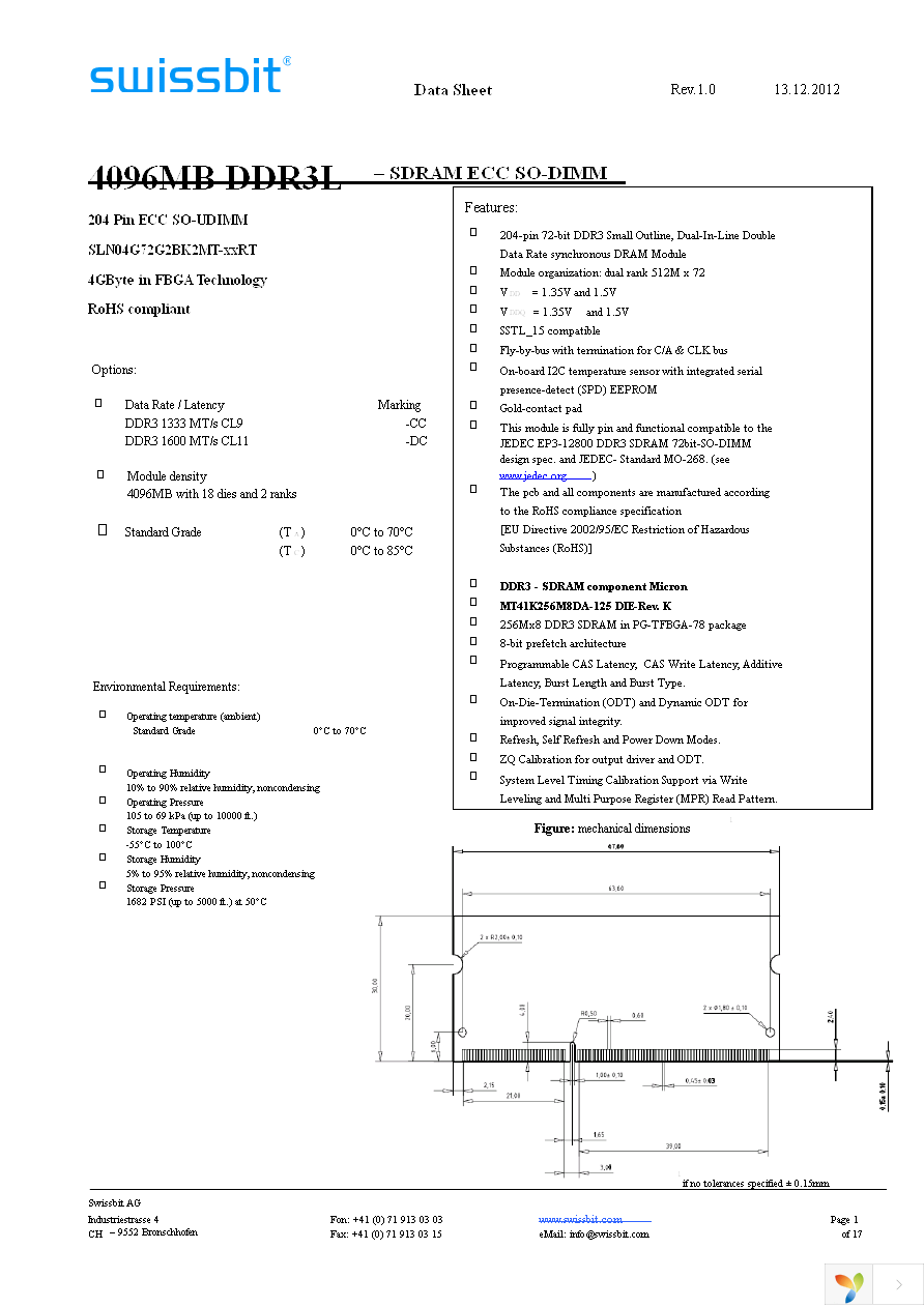 SLN04G72G2BK2MT-DCRT Page 1