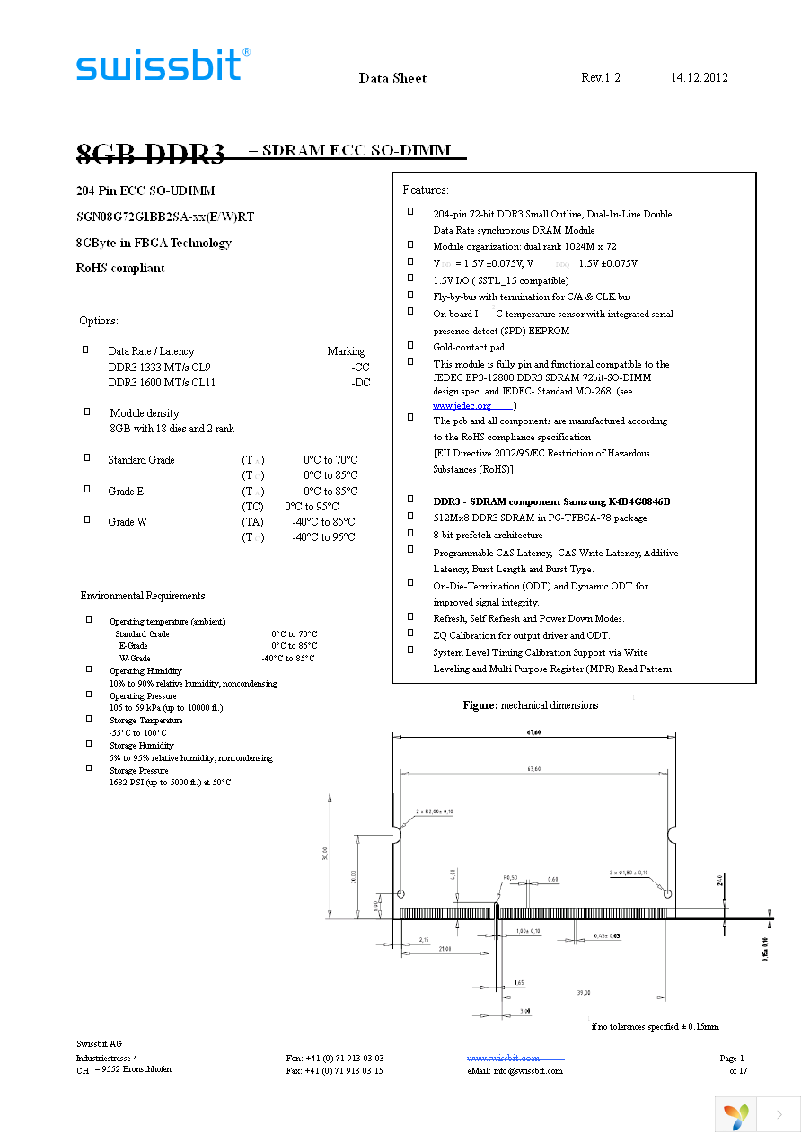 SGN08G72G1BB2SA-DCRT Page 1