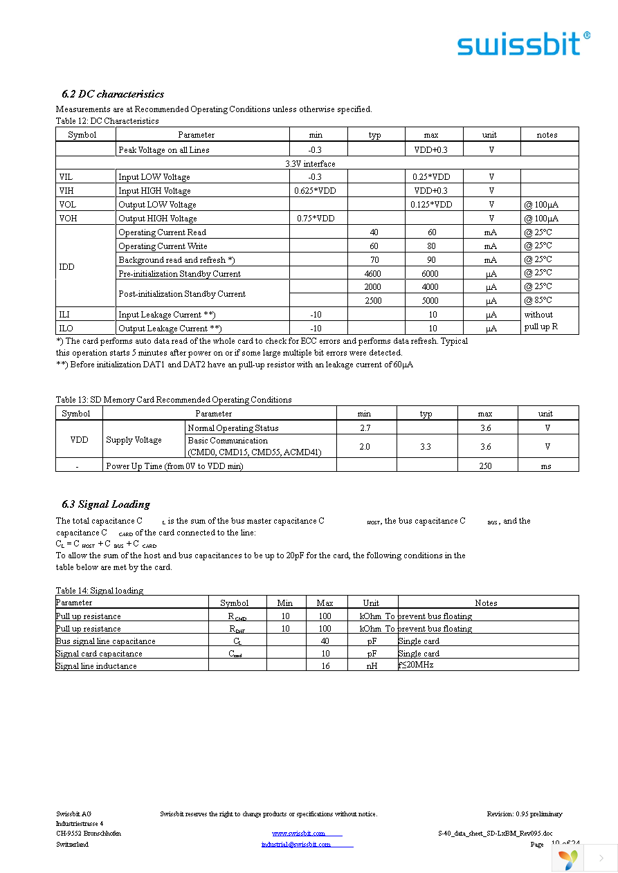 SFSD8192L1BM1TO-E-GE-111-STD Page 10