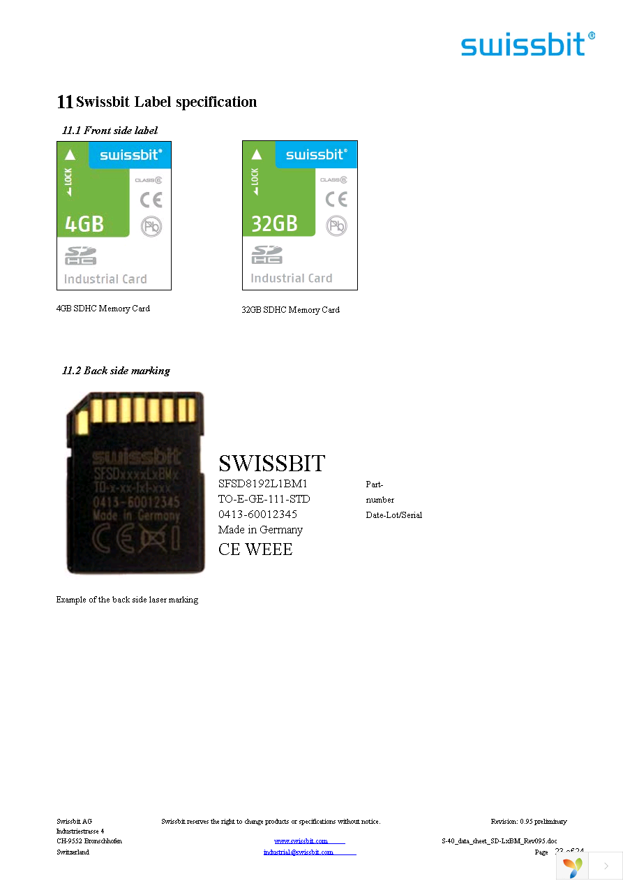 SFSD8192L1BM1TO-E-GE-111-STD Page 23