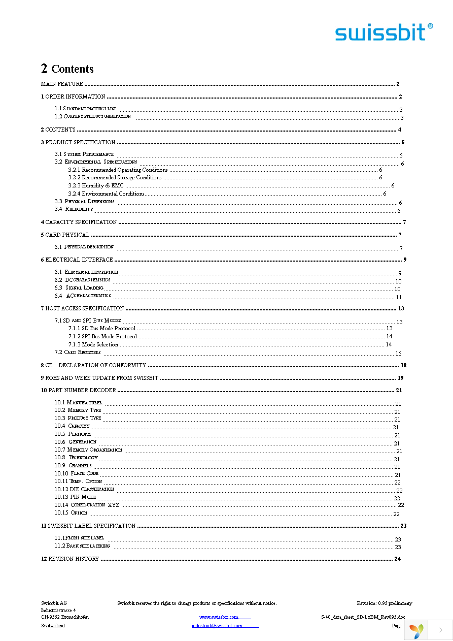 SFSD8192L1BM1TO-E-GE-111-STD Page 4