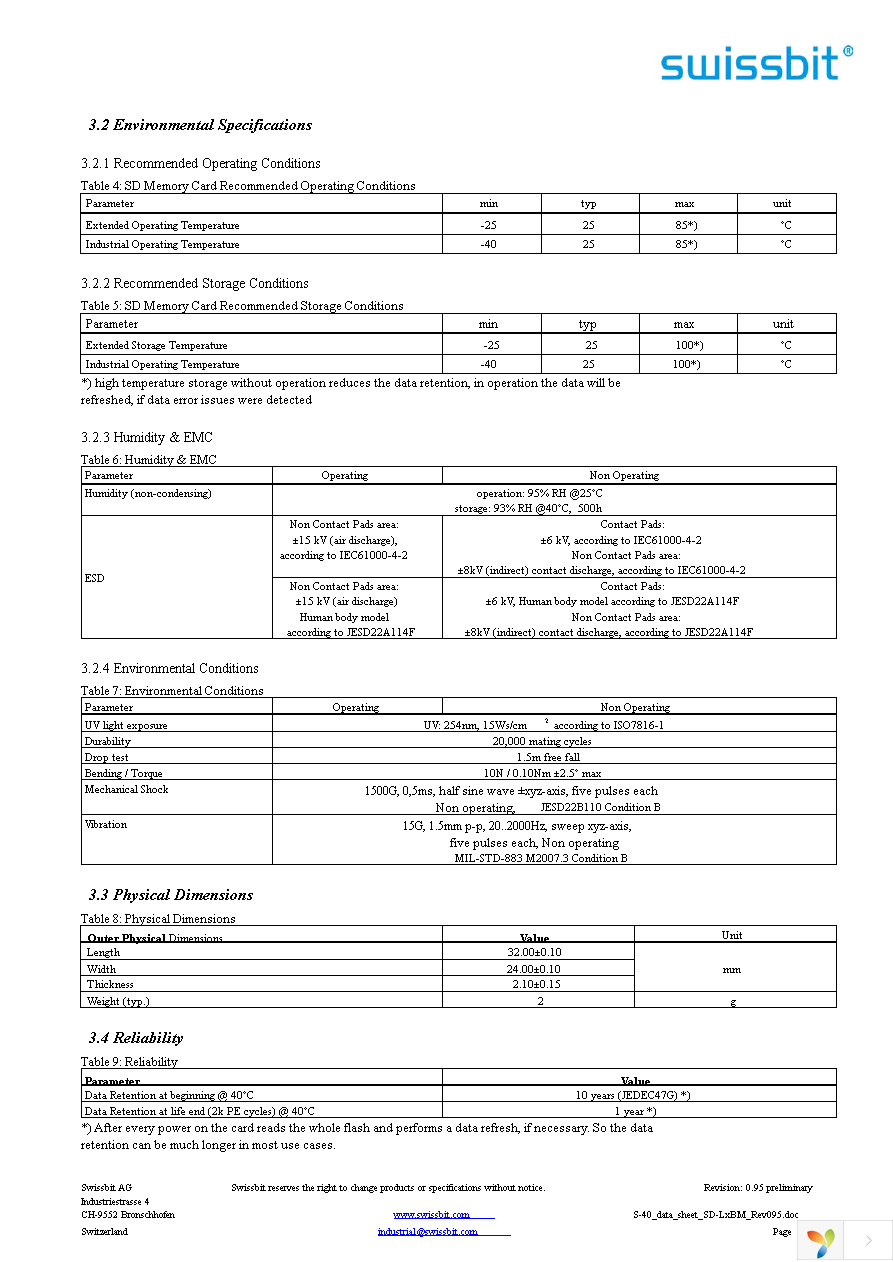 SFSD8192L1BM1TO-E-GE-111-STD Page 6