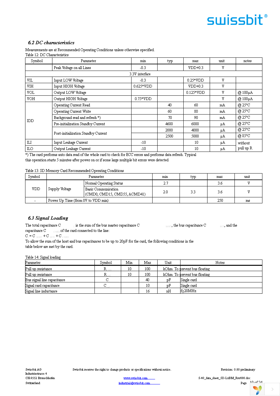 SFSD016GL1BM1TO-E-LF-111-STD Page 10