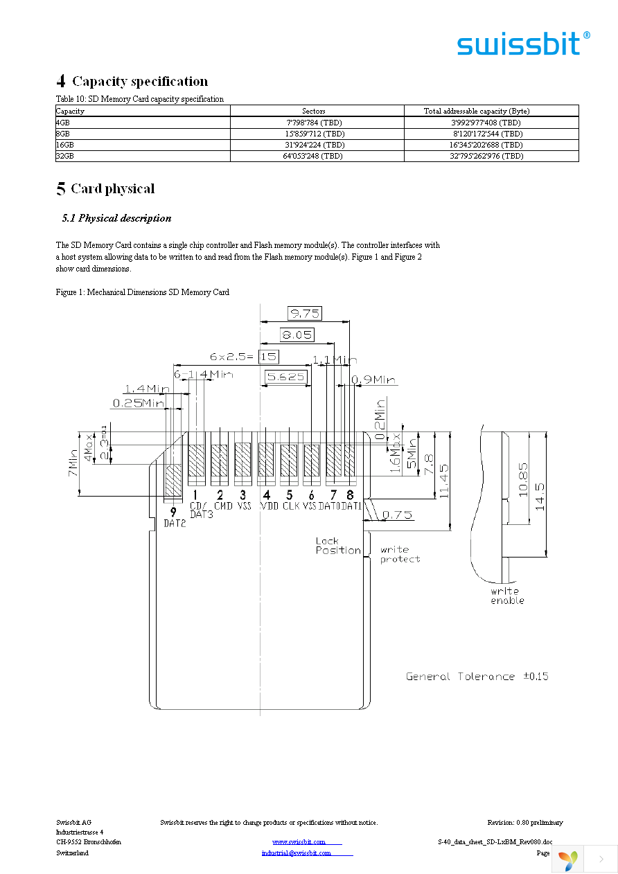 SFSD016GL1BM1TO-E-LF-111-STD Page 7