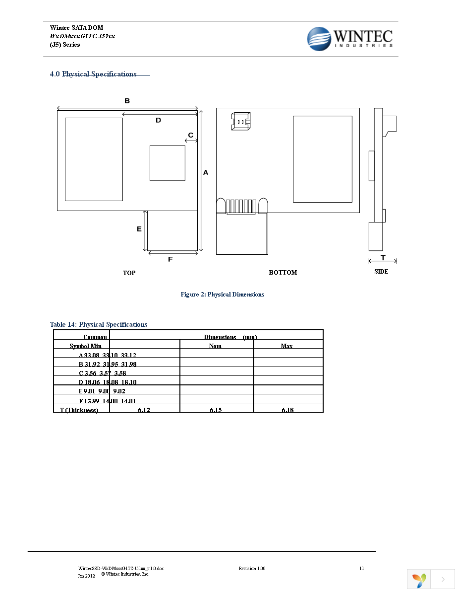 W2DM008G1TC-J51MC2-002.01 Page 11