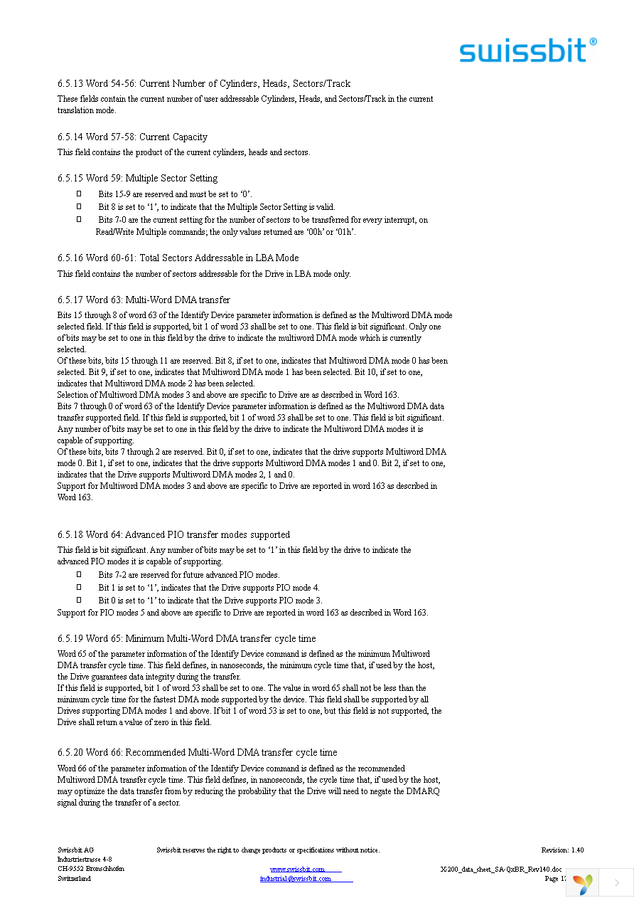 SFSA4096Q2BR4TO-C-MS-236-STD Page 17