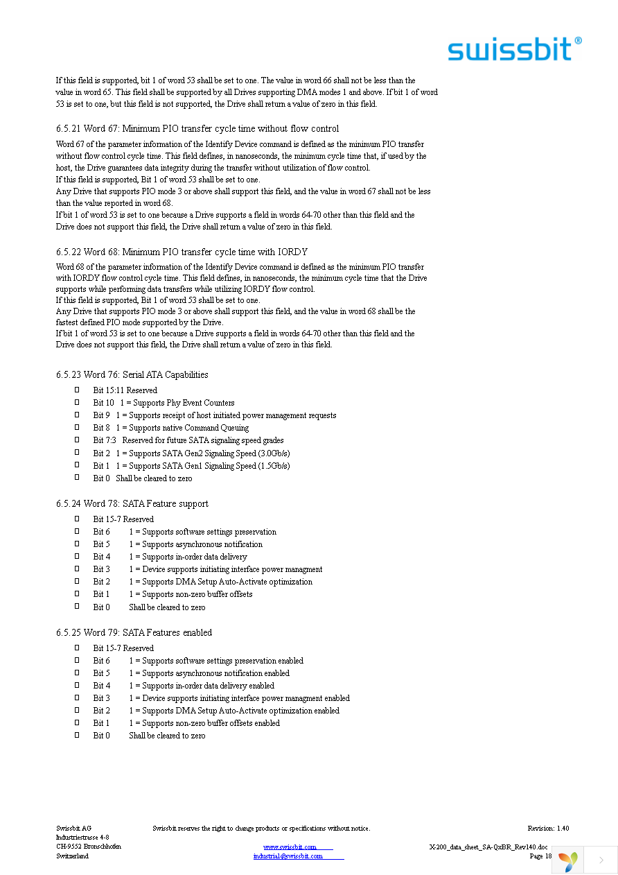 SFSA4096Q2BR4TO-C-MS-236-STD Page 18