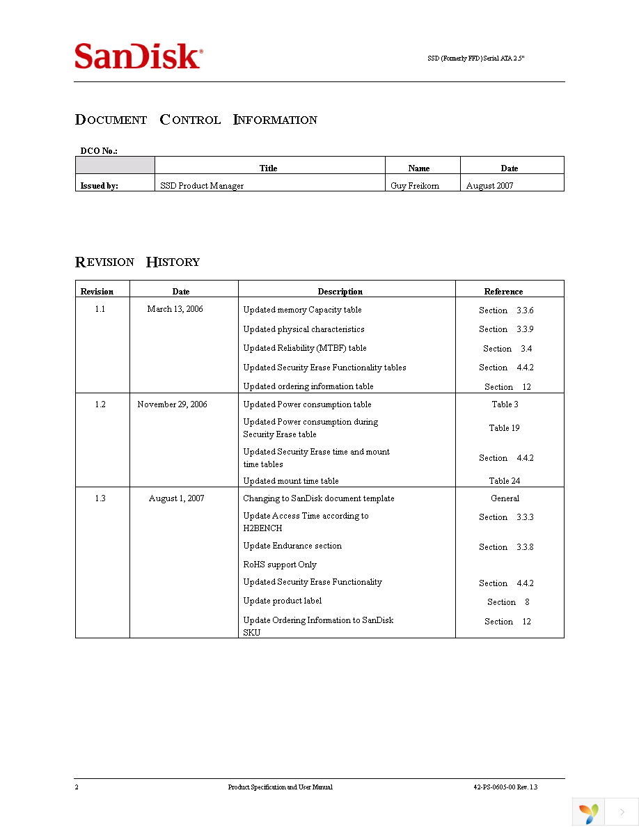 SDSCC-104G-000000 Page 2