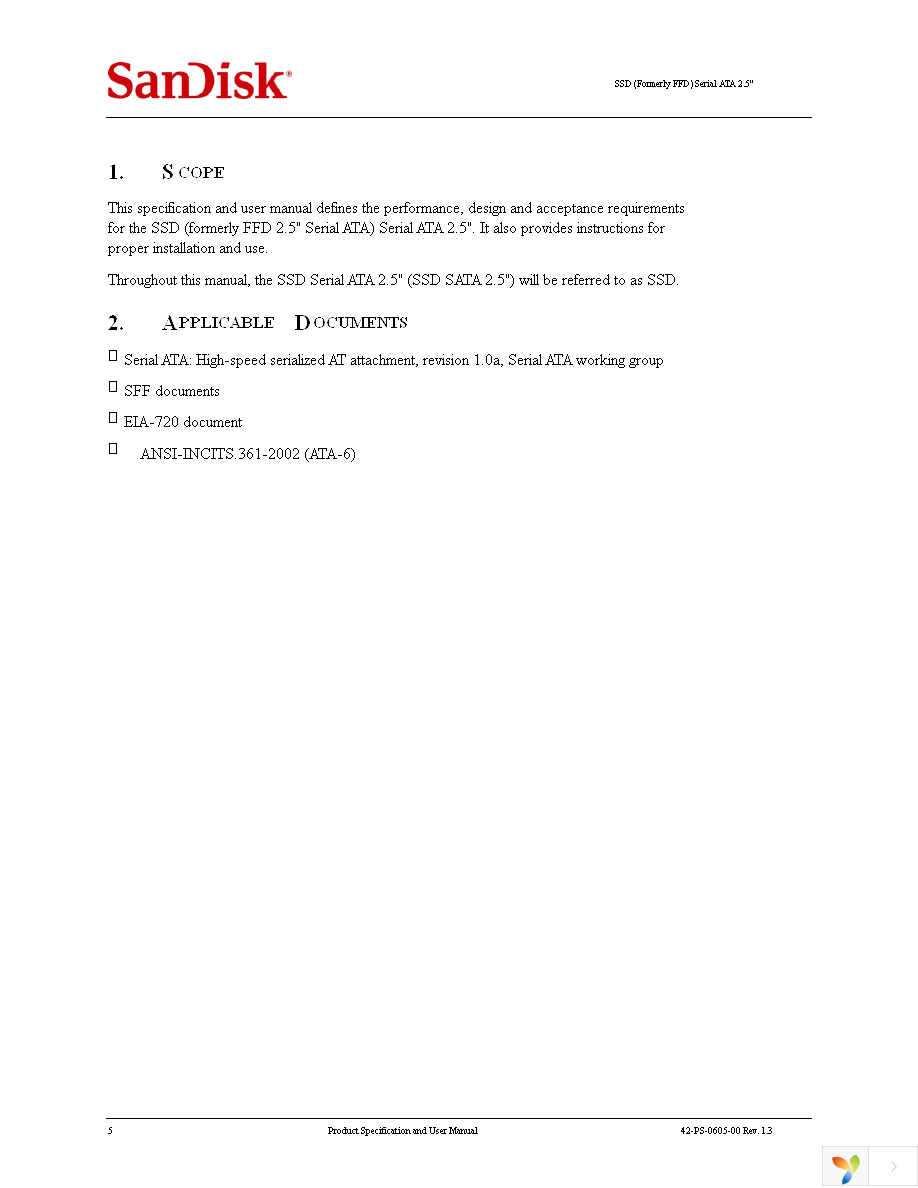 SDSCC-104G-000000 Page 5