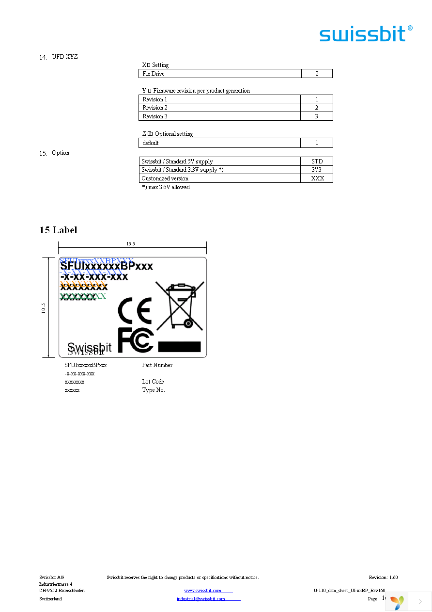 SFUI1024J3BP2TO-C-MS-221-STD Page 16