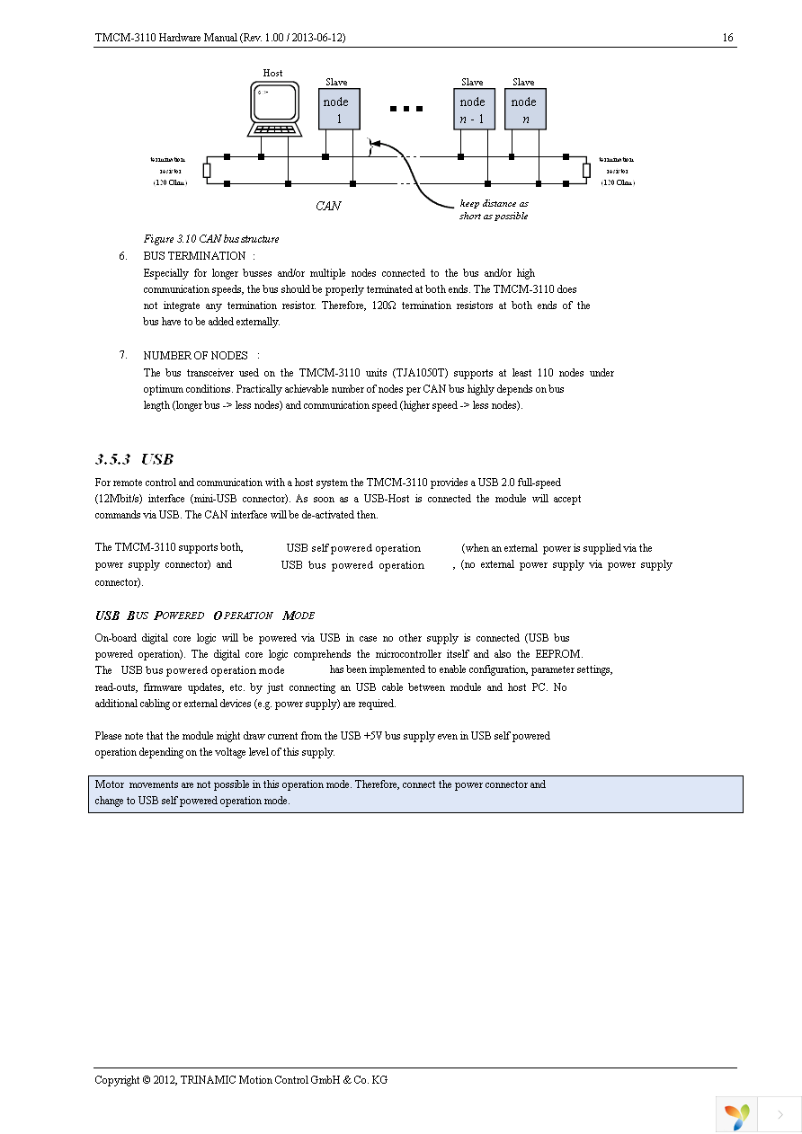 TMCM-3110-CABLE Page 16