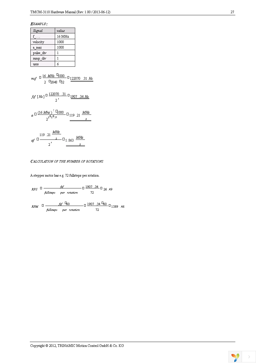 TMCM-3110-CABLE Page 27