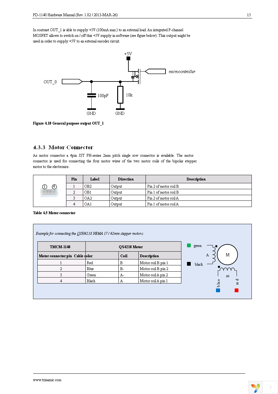 PD42-1-1140-TMCL Page 15