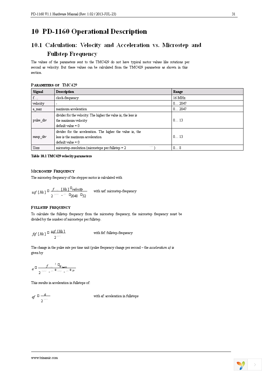 PD57-1-1160-TMCL Page 31